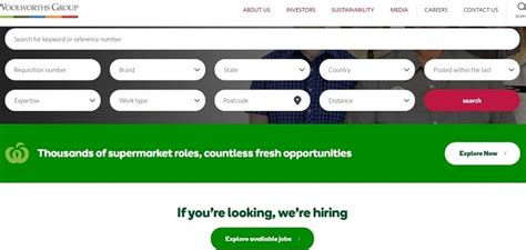 woolworths job application|apply for woolworths account online.